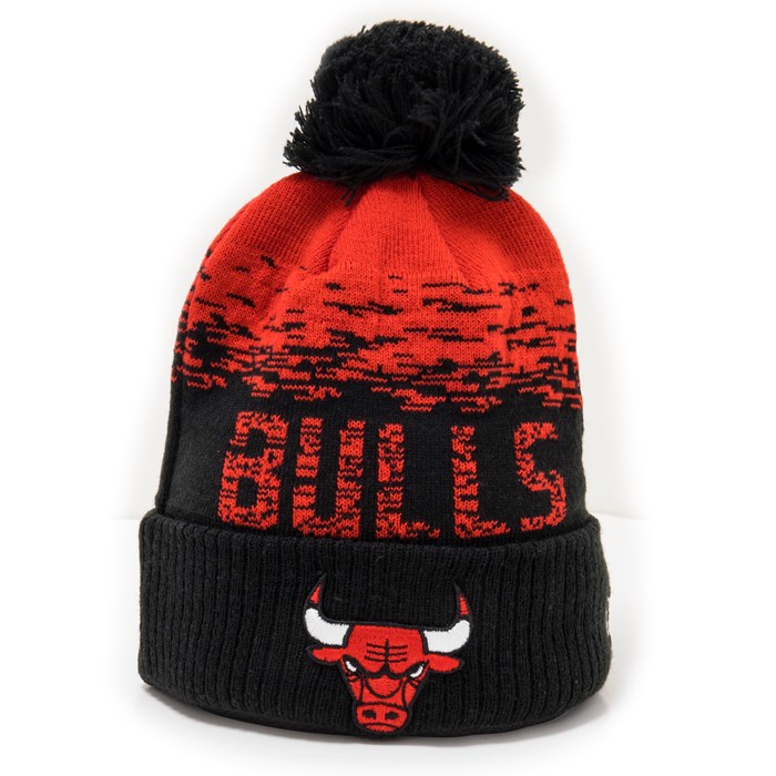 Chicago Bulls Ombre Bobble Pipohattu Mustat - New Era Lippikset Finland FI-590641